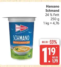 Marktkauf Hansano schmand Angebot