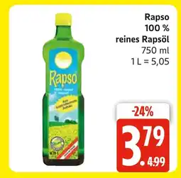 Marktkauf Rapso 100 % reines rapsöl Angebot