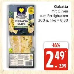 Marktkauf Edeka ciabatta olive Angebot