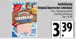 Edeka Gut&günstig leberkäse Angebot