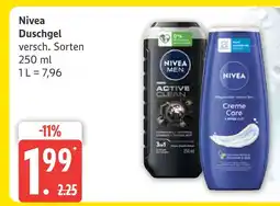 Marktkauf Nivea duschgel active clean Angebot