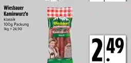 Edeka Wiesbauer kaminwurz'n Angebot