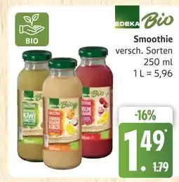 Marktkauf Edeka bio smoothie Angebot