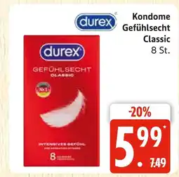 Marktkauf Durex gefühlsecht classic Angebot
