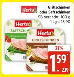 Marktkauf Herta grillschinken Angebot