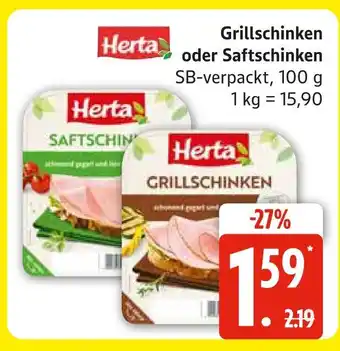 Marktkauf Herta grillschinken Angebot
