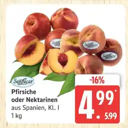 Marktkauf Sanlucar pfirsiche Angebot