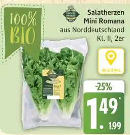 Marktkauf Salatherzen mini romana Angebot