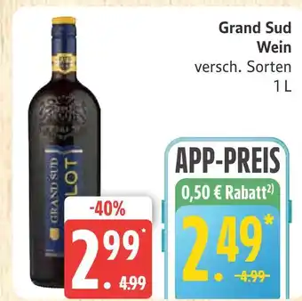 Marktkauf Grand sud wein Angebot