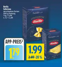 diska Barilla farfalle n.65 Angebot
