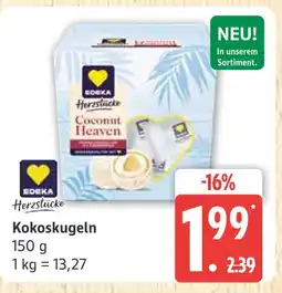 Marktkauf Edeka herzstücke kokoskugeln Angebot