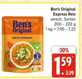 Marktkauf Ben's original express reis mediterran Angebot