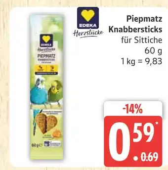 Marktkauf Edeka herzstücke piepmatz knabbersticks Angebot