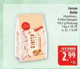 Marktkauf Ferrero giotto Angebot