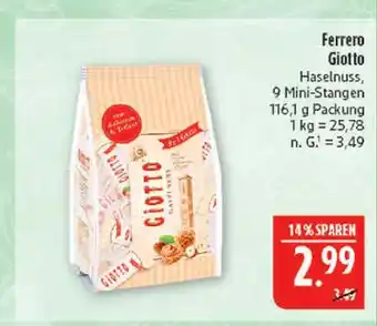Marktkauf Ferrero giotto Angebot