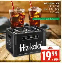 Marktkauf Fritz-kola limo Angebot