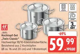 Marktkauf Zwilling j.a. henckels kochtopf-set 'twin classic' Angebot