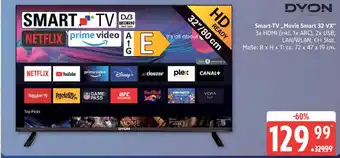 Marktkauf Dyon smart-tv movie smart 32 vx Angebot