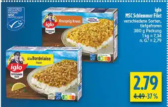 diska Iglo msc schlemmer filet knusprig kross Angebot