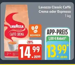 Edeka Lavazza classic caffè crema Angebot