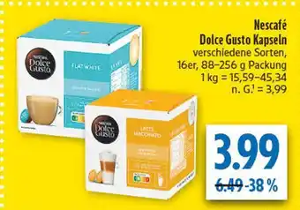 diska Nescafé dolce gusto kapseln flat white Angebot