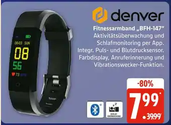 Marktkauf Denver fitnessarmband bfh-147 Angebot