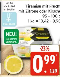 Marktkauf Tiramisu mit frucht mit zitrone Angebot