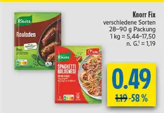 diska Knorr rouladen Angebot