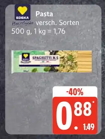 Edeka Edeka pasta Angebot