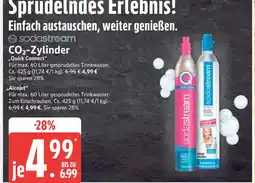 Marktkauf Sodastream co₂-zylinder quick connect Angebot