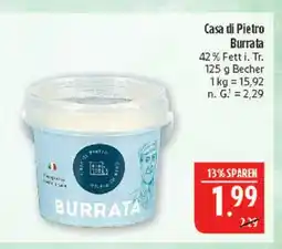 Marktkauf Casa di pietro burrata Angebot
