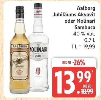 Marktkauf Aalborg jubiläums akvavit Angebot