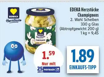 diska Edeka herzstücke champignons Angebot