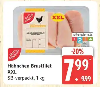 Marktkauf Gut & günstig hähnchen brustfilet xxl Angebot