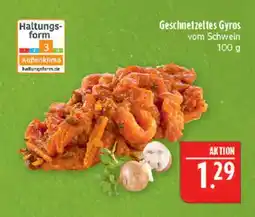 Marktkauf Geschnetzeltes gyros vom schwein Angebot