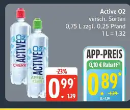 Edeka Active o2 cherry Angebot