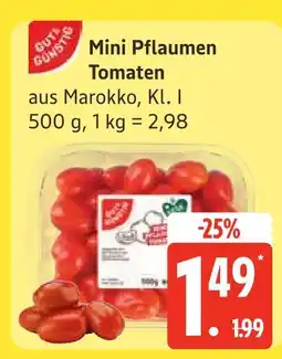 Edeka Mini pflaumen tomaten Angebot
