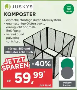 Marktkauf Juskys komposter Angebot