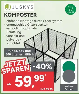 Marktkauf Juskys komposter Angebot