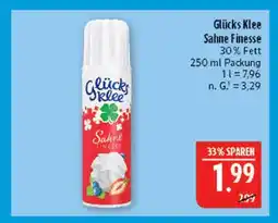 Marktkauf Glücks klee sahne finesse Angebot