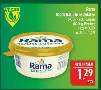 Marktkauf Rama 100 % natürliche zutaten Angebot