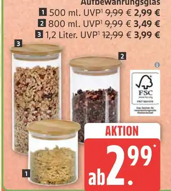Marktkauf Aufbewahrungsglas 500 ml Angebot
