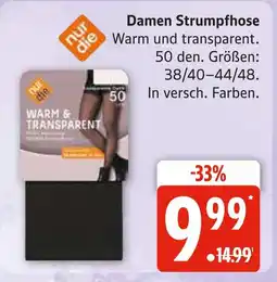 Marktkauf Nur die damen strumpfhose Angebot