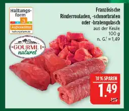 Marktkauf Gourmet naturel französische rinderrouladen Angebot