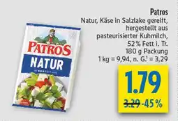 diska Patros natur Angebot