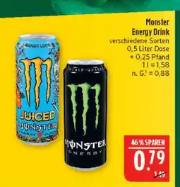 Marktkauf Monster energy drink Angebot