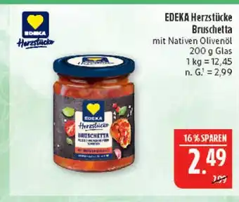 Marktkauf Edeka herzstücke bruschetta Angebot
