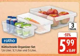 Marktkauf Rotho kühlschrank-organizer-set Angebot