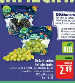 Marktkauf Agri messina bio tafeltrauben hell Angebot