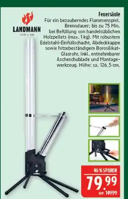 Marktkauf Landmann feuersäule Angebot